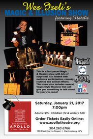 Wes Iseli's Magic and Illusion Show show poster