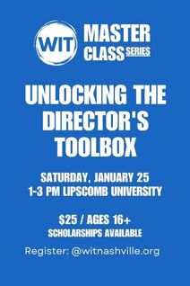 Master Class: Unlocking the Director's Toolbox