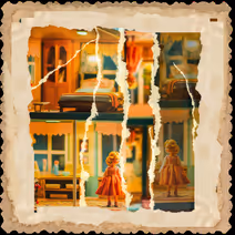 DOLLHOUSE BY THREE MANUFACTURERS