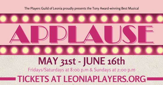 Applause show poster