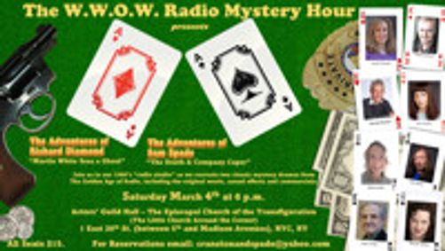 WWOW Radio Mystery Hour show poster