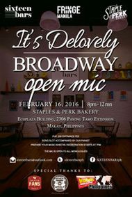 It's De-Lovely: Broadway Open Mic show poster
