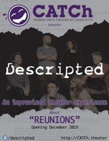 Descripted: Reunions show poster