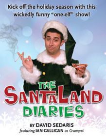 THE SANTALAND DIARIES show poster