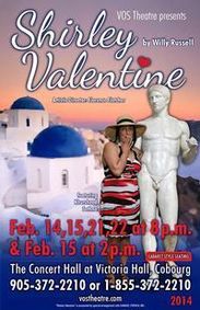 Shirley Valentine show poster