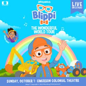 Blippi: The Wonderful World Tour show poster