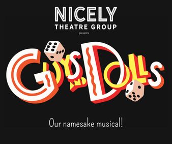 Guys and Dolls show poster