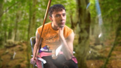 Landscape Grindr show poster