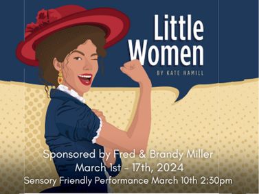 Kate Hamill's LITTLE WOMEN show poster