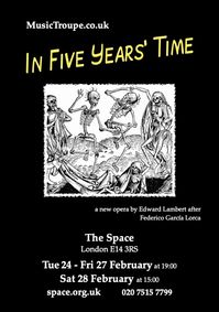 In Five Years' Time show poster