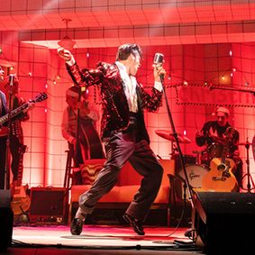 'Million Dollar Quartet Christmas' show poster