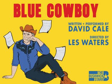 Blue Cowboy show poster