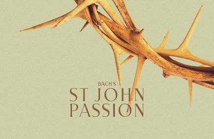 St John Passion show poster