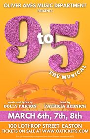 9 to 5: The Musical show poster