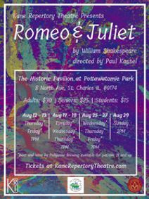 Romeo and Juliet show poster