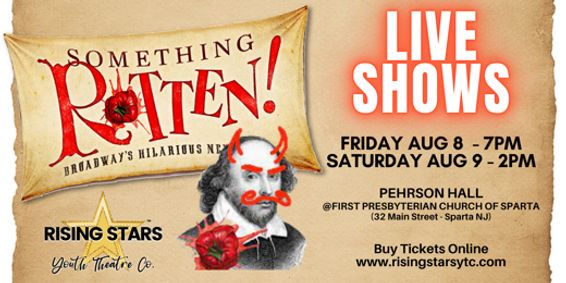 SOMETHING ROTTEN show poster