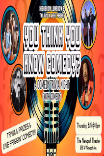 You Think You Know Comedy? A Comedy Trivia Night (with Comedy)