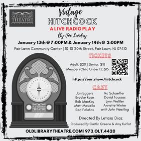 Vintage Hitchcock: A Live Radio Play show poster