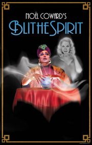 Noël Coward's Blithe Spirit show poster