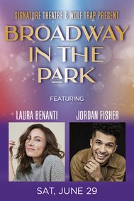 Broadway in the Park show poster