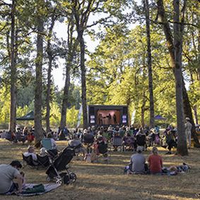 FREE COMMUNITY CONCERT with Sandbox Percussion show poster