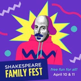 Shakespeare Family Fest show poster
