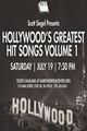 Scott Siegel Presents: Hollywood's Greatest Hit Songs Volume 1 in New Jersey