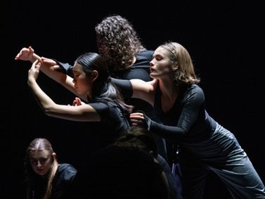 WashU Dance Theatre: something is happening show poster