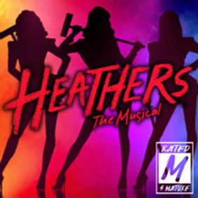 Heathers, the Musical show poster
