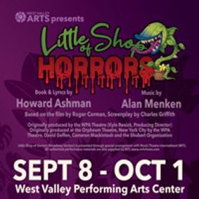 Little Shop of Horrors show poster