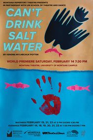 Can't Drink Salt Water, by Kendra Mylnechuk Potter show poster