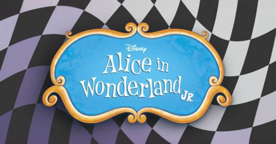 Alice in Wonderland JR show poster