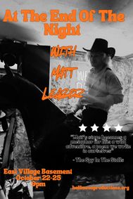 At the End of the Night with Matt Leazer show poster