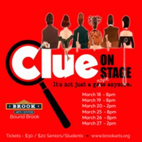Clue, On Stage show poster