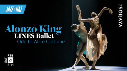 Alonzo King LINES Ballet - Ode to Alice Coltrane show poster