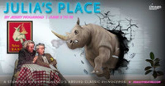 Julia's Place show poster