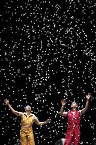 Acrobuffos show poster