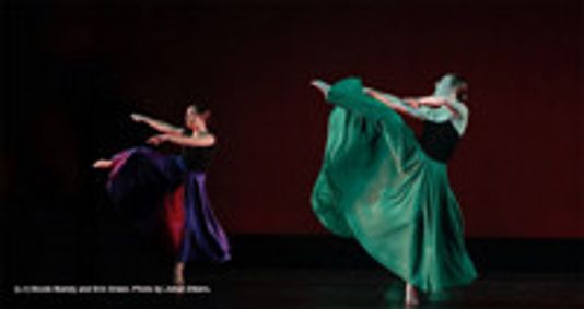 Fall Faculty Dance Concert show poster