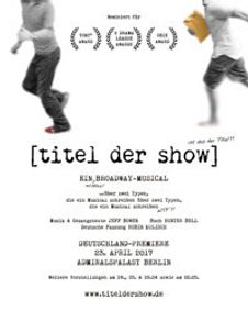 [titel der show] show poster