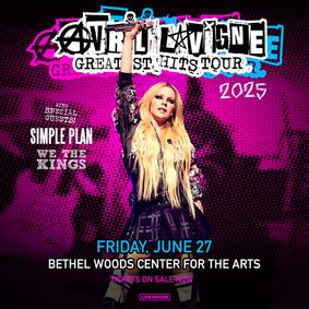 Avril Lavigne show poster