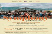 9th Annual Live Symphony Performance at Jack Poole Plaza! in Vancouver