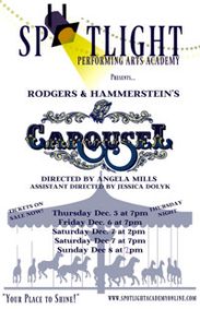 Rodgers and Hammerstein’s Carousel show poster