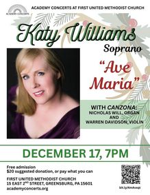 Ave Maria by Academy Concerts show poster