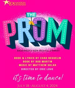 The Prom - the musical show poster