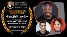 Preacher Lawson with special guests Alice Wetterlund and Aristotle Athari in Buffalo