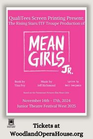 Mean Girls JR. show poster