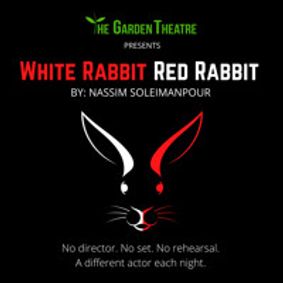 White Rabbit Red Rabbit show poster