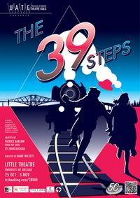 THE 39 STEPS show poster