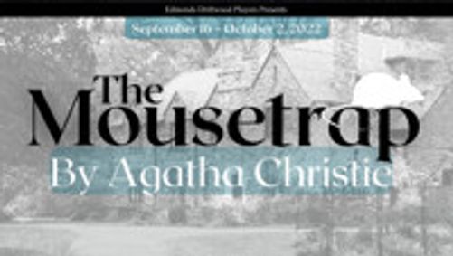 The Mousetrap by Agatha Christie show poster