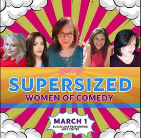 Supersized Women of Comedy show poster
